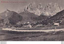 J12- GROHMANN , FUNFFINGERSPITZE MIT LANGKOFEL   -  ( 2 SCANS ) - Bolzano (Bozen)