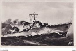 J12- BATEAU DE GUERRE - CONTRE TORPILLEUR " AUDACIEUX " - ( 2 SCANS ) - Warships