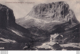 J12- GRODNERJOCH - HOSPIZ  MIT LANGKOFEL -  ( 2 SCANS ) - Bolzano (Bozen)