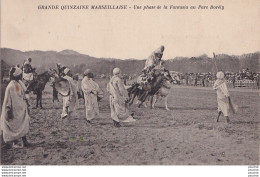 J11-13) MARSEILLE - GRANDE QUINZAINE MARSEILLAISE - UNE PHASE DE LA FANTASIA AU PARC BORELY  - ( 2 SCANS )  - Parks