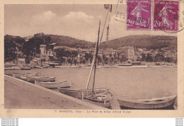 J11-83) BANDOL (VAR) LE PORT ET ALLEE ALFRED VIVIEN - Bandol