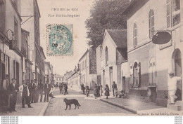 J5-94) CHOISY LE ROI - RUE ROLLIN  REGNIER  - ( ANIMEE - HABITANTS ) - Choisy Le Roi