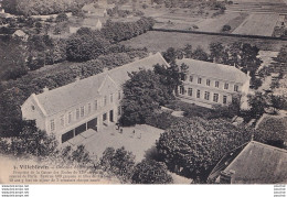 89) VILLEBLEVIN (YONNE) VUE AERIENNE DES COLONIES SCOLAIRES DU 12° ARRONDISSEMENT - 2 SCANS - Villeblevin