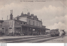 J2-89) GARE DE LAROCHE - LE BATIMENT PRINCIPAL - ( ANIMEE - 2 SCANS )   - Migennes