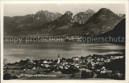 71544755 St Gilgen Salzkammergut Panorama See Rettenkogel Sparber Pleckwand Lans - Autres & Non Classés