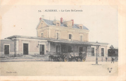 89-AUXERRE-LA GARE SAINT GERVAIS-N 6011-C/0283 - Auxerre