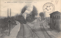 77-MORET SUR LOING-INTERIEUR DE LA GARE-N 6011-C/0105 - Moret Sur Loing