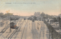 33-LIBOURNE-LA GARE D ORLEANS-LOCOMOTIVE-N 6011-C/0067 - Libourne