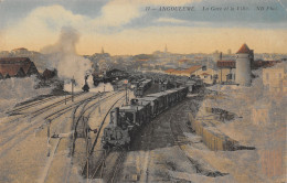 16-ANGOULEME-LA GARE-LOCOMOTIVE-N 6011-C/0083 - Angouleme