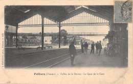 86-POITIERS-QUAI DE LA GARE-N 6011-B/0329 - Poitiers