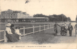 14-DEAUVILLE-LE GRAND HOTEL-ATTELAGE -N 6011-A/0191 - Deauville