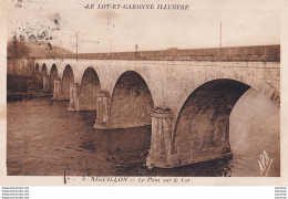 J17-47) AIGUILLON (LOT ET GARONNE) PONT SUR LE LOT - ( 2 SCANS ) - Other & Unclassified