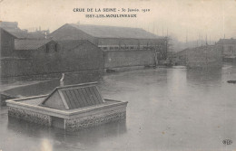 92-ISSY LES MOULINEAUX-CRUE DE LA SEINE 1910-N 6011-D/0061 - Issy Les Moulineaux