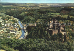 72254459 Vianden Fliegeraufnahme Schloss - Autres & Non Classés