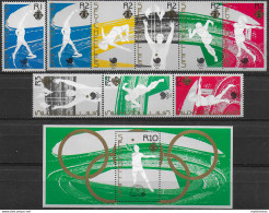 1988 Seychelles Olimpic Games 9v.+1MS MNH SG N. 691/99+MS700 - Altri & Non Classificati