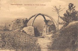 58-MONTENOISON-RUINES DU VIEUX CHATEAU-N 6012-E/0291 - Autres & Non Classés