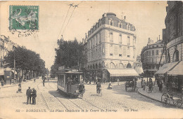 33-BORDEAUX-PLACE GAMBETTA-TRAMWAY-N 6012-D/0377 - Bordeaux