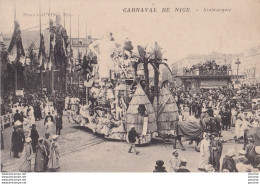 P17-06) CARNAVAL DE NICE - STATUOMANIE  - ( EDIT. CAUVIN - 2 SCANS ) - Carnaval