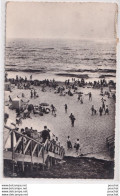 P6-40) MIMIZAN PLAGE (LANDES) LA PLAGE A  L '  OCEAN - ( ANIMEE -  OBLITERATION DE 1958 -2 SCANS ) - Mimizan Plage