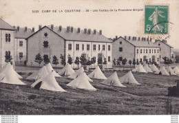 P4-23) CAMP DE LA COURTINE (CREUSE) LES TENTES DE LA PREMIERE BRIGADE - La Courtine