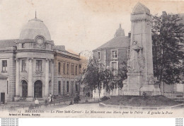 79) BRESSUIRE - PLACE SADI CARNOT - MONUMENT AUX MORTS - POSTE + TAMPON MILITAIRE HOPITAL TEMPORAIRE N° 38 - (3 SCANS) - Bressuire