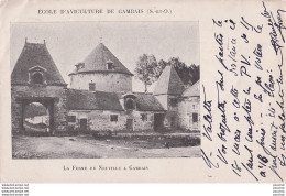 P4-78) ECOLE D 'AGRICULTURE DE GAMBAIS - LA FERME DE NEUVILLE A GAMBAIS - ( OBLITERATION DE 1907 - 2 SCANS ) - Autres & Non Classés
