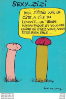  ILLUSTRATEUR LASSALVY - SEXY  ZIZI  - MOI , J ' ETAIS SUR LA COTE A L 'ILE DU LEVANT... - ( HUMOUR - 2 SCANS ) - Lassalvy