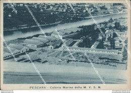 Ch57 Cartolina Pescara Citta' Milizia Colonia Marina Della M.v.s.n - Pescara