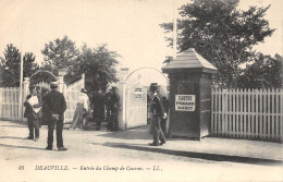 14-DEAUVILLE-ENTREE DU CHAMP DE COURSES-N 6012-H/0297 - Deauville