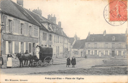 60-PRECY SUR OISE-PLACE DE L EGLISE-N 6012-H/0247 - Précy-sur-Oise