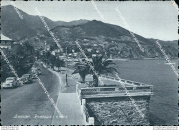 Ch110 Cartolina Arenzano Passeggiata Al Mare Provincia Di Genova Liguria - Genova (Genoa)