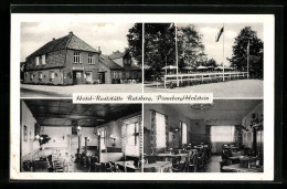 AK Pinneberg /Holstein, Hotel-Raststätte Ratsberg L. Härtel Mit Garten  - Pinneberg