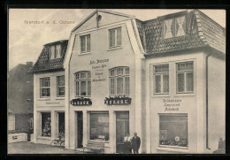 AK Niendorf A. D. Ostsee, Kolonialwarengeschäft Von Johs. Drevsen  - Autres & Non Classés