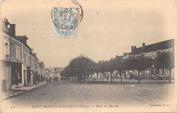 18-SAINT MARTIN D AUXIGNY-PLACE DU MARCHE-N 6013-C/0123 - Other & Unclassified