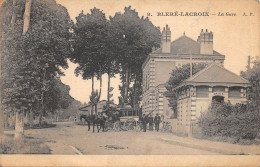 37-BLERE LACROIX-LA GARE-ATTELAGE-N 6013-C/0013 - Bléré