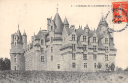 24-MIALLET-LE CHATEAU DE LAMBERTIE-N 6013-B/0331 - Autres & Non Classés