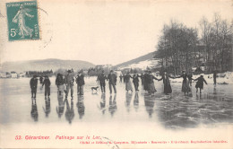 88-GERARDMER-PATINOIRE SUR LE LAC-N 6013-B/0293 - Gerardmer