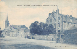 08-FUMAY-ECOLE DES FILLES-PLACE DU BALY-N 6013-A/0307 - Fumay