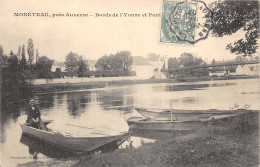 89-MONETEAU-BARQUE SUR L YONNE-N 6013-A/0061 - Moneteau