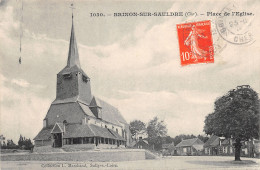 18-BRINON SUR SAULDRE-PLACE DE L EGLISE-N 6013-A/0041 - Brinon-sur-Sauldre