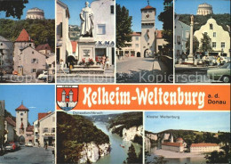 72253956 Weltenburg Kelheim Kloster Ludwigsplatz Tor Donaudurchbruch Weltenburg - Kelheim