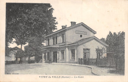 51-VITRY LA VILLE-LA GARE-N 6013-F/0081 - Vitry-la-Ville