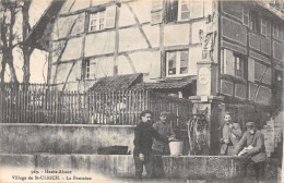 68-SAINT ULRICH-SOLDATS A LA FONTAINE-N 6013-F/0015 - Other & Unclassified