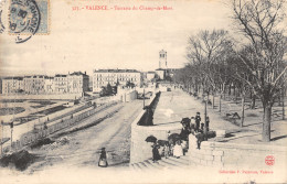 26-VALENCE-TERRASSE DU CHAMP DE MARS-N 6013-E/0293 - Valence