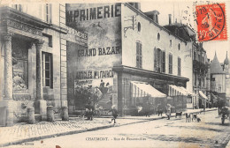 52-CHAUMONT-RUE DE BRUXEREUILLES-GRAND BAZAR-N 6013-E/0195 - Chaumont