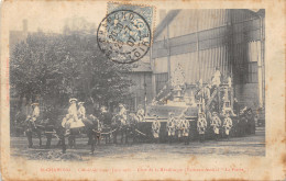 42-SAINT CHAMOND-CAVALCADE JUIN 1907-CHAR DE LA METTALLURGIE-N 6013-E/0055 - Saint Chamond