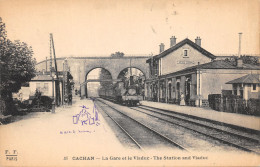 94-ARCUEIL CACHAN-LA GARE-LE VIADUC-N 6013-D/0245 - Arcueil