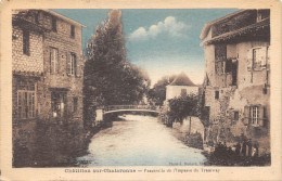 01-CHATILLON SUR CHALARONNE-PASSERELLE DE L IMPASSE DU TRAMWAY-N 6013-D/0213 - Châtillon-sur-Chalaronne