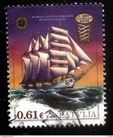 (!) LATVIA Lettland ,Lettonia 2016 OLD SAILING SHIPS HISTORY 19ct -  Used (0) - Lettonie