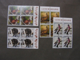 Luxemburg , 2001  Blöcke Wohlfahrt1554 - 1557 - Used Stamps